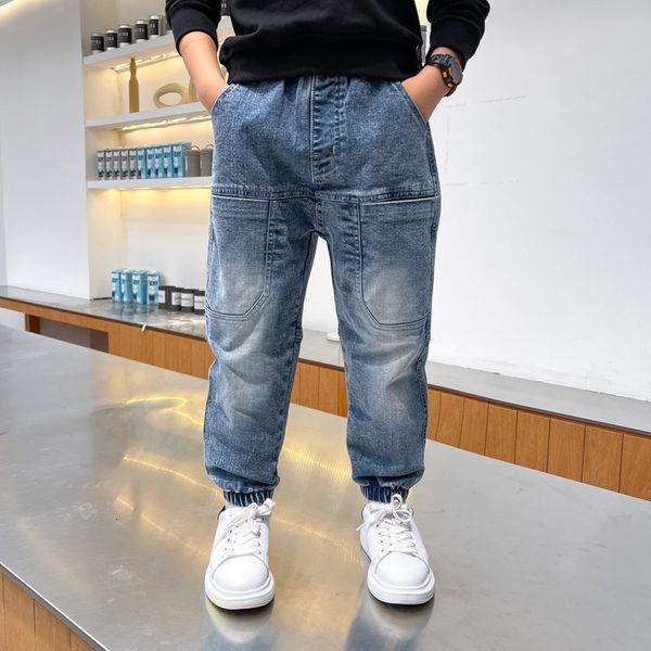 jeans boys jeans children spring autumn cotton pocket design vintage casual loose denim trousers solid color pencil pants 230306, Blue
jeans boys jeans children spring autumn cotton pocket design vintage casual loose denim trousers solid color pencil pants 230306, Blue
