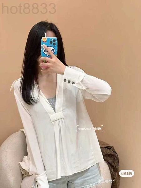 women's blouses & shirts designer new spring summer fashion model catwalk t-shirt autumn high-end clothing valentine's day birthda, White
women's blouses & shirts designer new spring summer fashion model catwalk t-shirt autumn high-end clothing valentine's day birthda, White