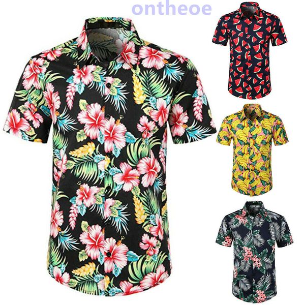 mens summer hawaiian shirts printed short sleeve holiday beach party shirt, White;black
mens summer hawaiian shirts printed short sleeve holiday beach party shirt, White;black