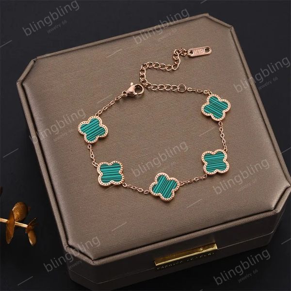 luxury designer bracelet four leaf charm chain bracelets elegant fashion 18k gold agate shell chain mother women girls couple holiday birthd, Black
luxury designer bracelet four leaf charm chain bracelets elegant fashion 18k gold agate shell chain mother women girls couple holiday birthd, Black