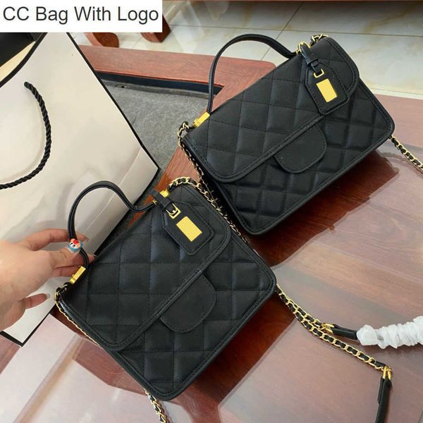 cc handbags womens designer classic mini quiltede messenger bags caviar leather handle totes ghw crossbody shoulder cosmetic case turn lock, Black
cc handbags womens designer classic mini quiltede messenger bags caviar leather handle totes ghw crossbody shoulder cosmetic case turn lock, Black