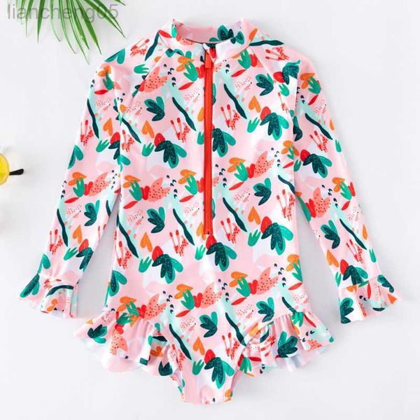 one-pieces children swimwear girls one piece swim dress bathing suit summer beach wear long sleeves anti-uv protection kids swimming suit w0, Black
one-pieces children swimwear girls one piece swim dress bathing suit summer beach wear long sleeves anti-uv protection kids swimming suit w0, Black