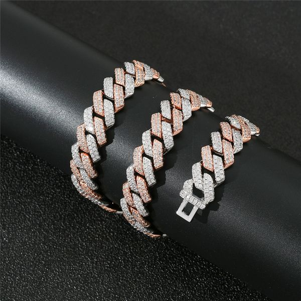 14mm 18/20/22/24/inch copper rose white gold colors blingbling cz cuban chains necklace bracelet for men hip hop necklace, Silver
14mm 18/20/22/24/inch copper rose white gold colors blingbling cz cuban chains necklace bracelet for men hip hop necklace, Silver