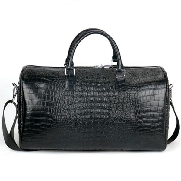 male genuine leather travel bag large crocodile pattern big fitness handbag luggage drums shoulder business computer bags black me274f
male genuine leather travel bag large crocodile pattern big fitness handbag luggage drums shoulder business computer bags black me274f