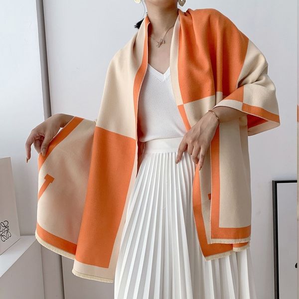 scarves luxury brand winter cashmere scarf women 65x185cm female warm pashmina shawls wrap scarves blanket thick ladies bufanda design 23030, Blue;gray
scarves luxury brand winter cashmere scarf women 65x185cm female warm pashmina shawls wrap scarves blanket thick ladies bufanda design 23030, Blue;gray