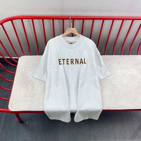 23ss spring summer flocked logo print tee t shirt paint europe skateboard men women casual us size tshirt, Black;brown
23ss spring summer flocked logo print tee t shirt paint europe skateboard men women casual us size tshirt, Black;brown