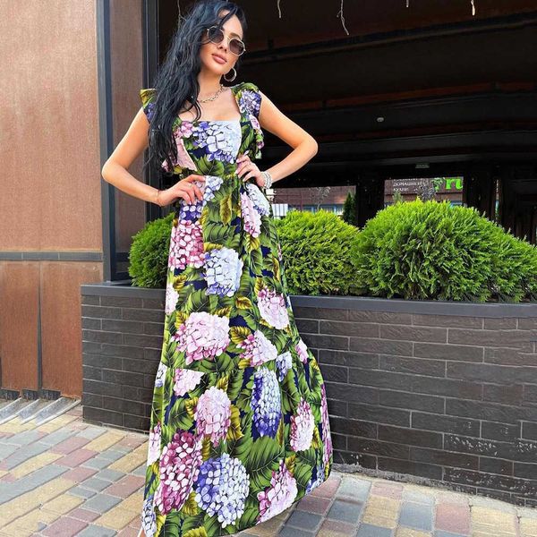 casual dresses 2023 new spring and summer women's dress green flower dress sleeveless open back dress t230303, Black;gray
casual dresses 2023 new spring and summer women's dress green flower dress sleeveless open back dress t230303, Black;gray