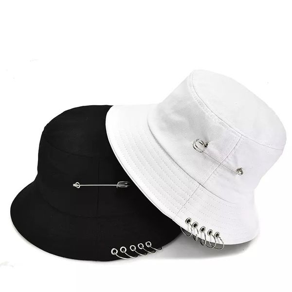 wide brim hats bucket hats bucket hat summer pin ring fashion decoration fisherman hat men and women hiphop street hat casual sun hat yf0119, Blue;gray
wide brim hats bucket hats bucket hat summer pin ring fashion decoration fisherman hat men and women hiphop street hat casual sun hat yf0119, Blue;gray