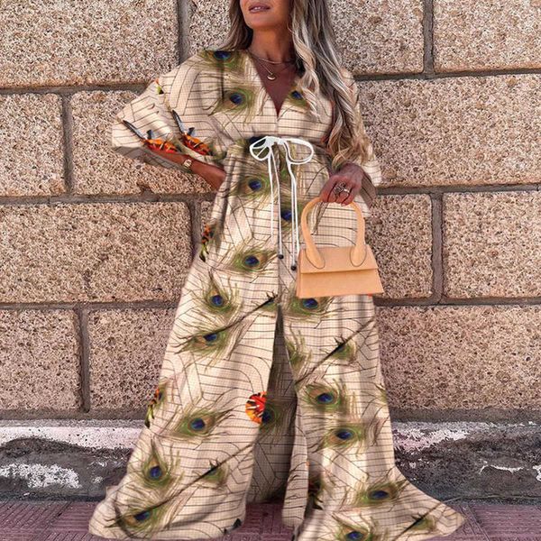 casual dresses 2023 new women's spring and summer leisure holiday style v-neck printed dress t230303, Black;gray
casual dresses 2023 new women's spring and summer leisure holiday style v-neck printed dress t230303, Black;gray