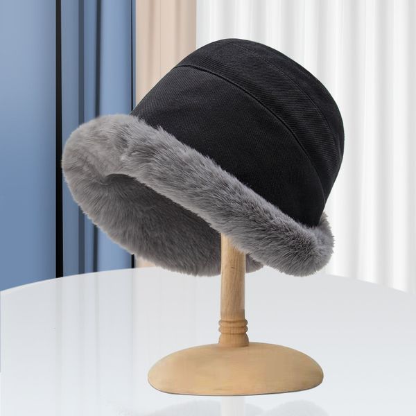 wide brim hats bucket hats winter plus velvet lamb hair female bucket hat street shooting casual wide brim warm plush pot hat for internet c, Blue;gray
wide brim hats bucket hats winter plus velvet lamb hair female bucket hat street shooting casual wide brim warm plush pot hat for internet c, Blue;gray