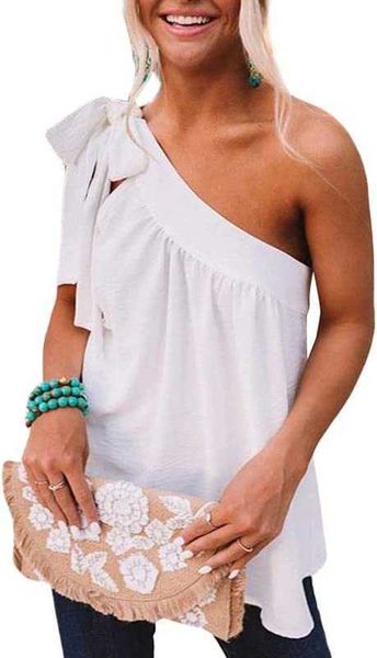 womens camisole spring smmer oblique shoulder solid tunic shirts tie knot loose tank u5oz, White
womens camisole spring smmer oblique shoulder solid tunic shirts tie knot loose tank u5oz, White