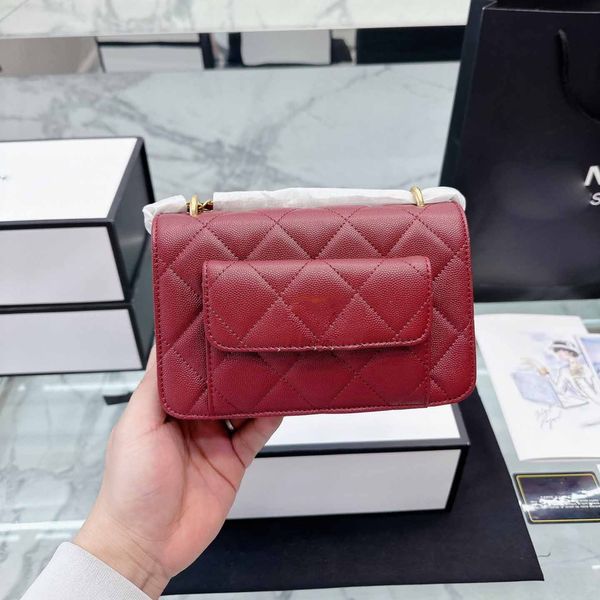 woc classic flip hand bag caviar leather multi function outdoor portable diagonal wallet luxury designer gold tone metal women fashion large
woc classic flip hand bag caviar leather multi function outdoor portable diagonal wallet luxury designer gold tone metal women fashion large