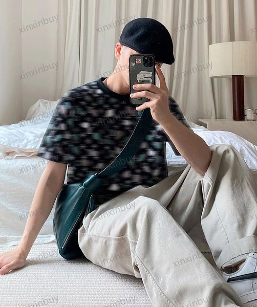 xinxinbuy men designer tee t shirt 23ss painted dots letter print short sleeve cotton women black white blue khaki s-xl, Black;brown
xinxinbuy men designer tee t shirt 23ss painted dots letter print short sleeve cotton women black white blue khaki s-xl, Black;brown