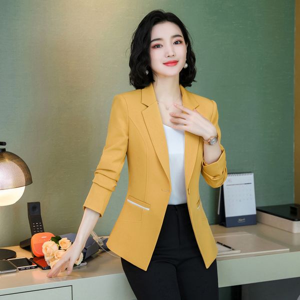 women's suits blazers ladies blazer long sleeve blaser women suit jacket female feminine blazer femme office lady business coats blazer, White;black
women's suits blazers ladies blazer long sleeve blaser women suit jacket female feminine blazer femme office lady business coats blazer, White;black