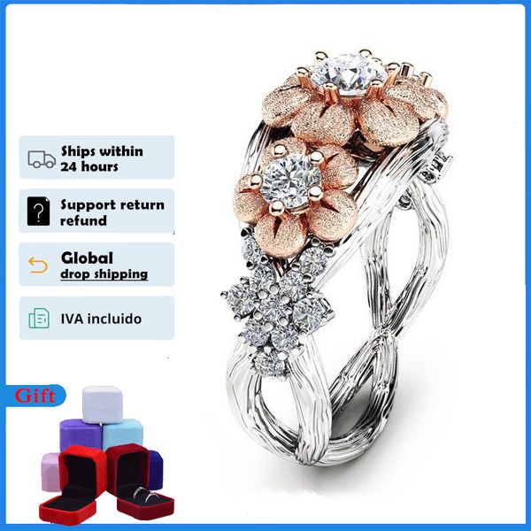wedding rings hoyon s925 sterling silver color diamond style for women 2 carat gemstone bizuteria jewelry bijoux femme mujer 230306, Slivery;golden
wedding rings hoyon s925 sterling silver color diamond style for women 2 carat gemstone bizuteria jewelry bijoux femme mujer 230306, Slivery;golden