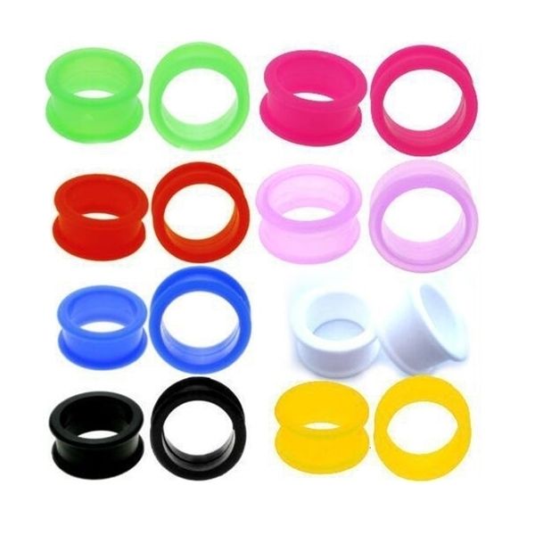 ear cuff silicon flesh tunnel 625mm black white pink purple plugs thick style expander fashion body piercing jewelry wholesale 230303, Silver
ear cuff silicon flesh tunnel 625mm black white pink purple plugs thick style expander fashion body piercing jewelry wholesale 230303, Silver