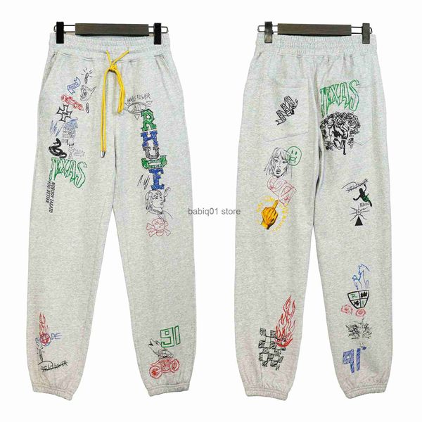men's pants the correct version of the 2022 early autumn new fashion rhude manager's hand-painted graffiti high street casual legg, Black
men's pants the correct version of the 2022 early autumn new fashion rhude manager's hand-painted graffiti high street casual legg, Black