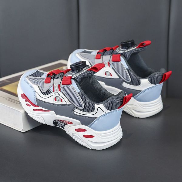 2023 fashion ale children's shoes pink gray red black green spring rotating button breathable mesh casual shoes sneakers color81
2023 fashion ale children's shoes pink gray red black green spring rotating button breathable mesh casual shoes sneakers color81