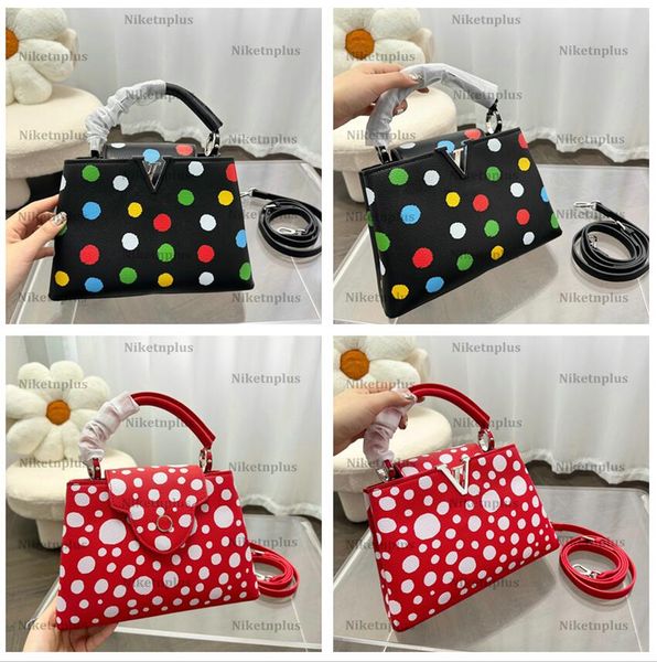 2023ss yk dots yayoi kusama capucines women shoulder bags luxury designer handbags monograms pattern adjustable strap crossbody tote
2023ss yk dots yayoi kusama capucines women shoulder bags luxury designer handbags monograms pattern adjustable strap crossbody tote