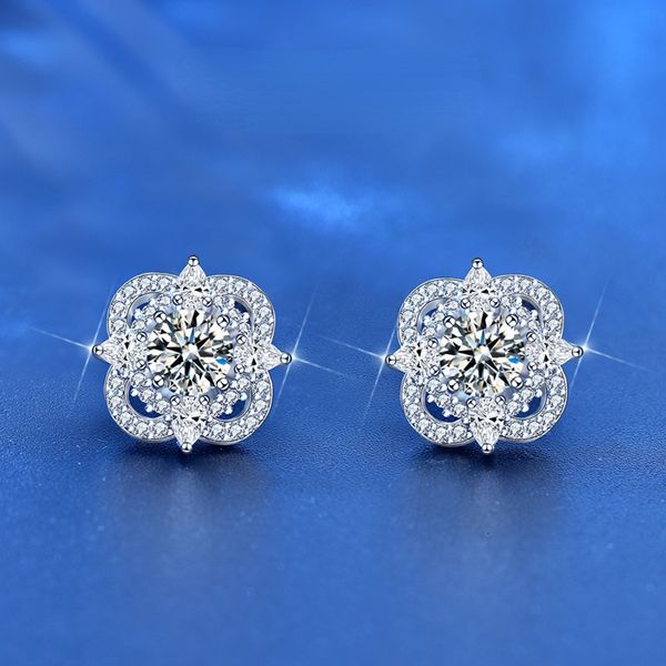 stud 925 sterling silver needle female fourleaf clover earrings 05 ct wedding jewelry 230303, Golden;silver
stud 925 sterling silver needle female fourleaf clover earrings 05 ct wedding jewelry 230303, Golden;silver