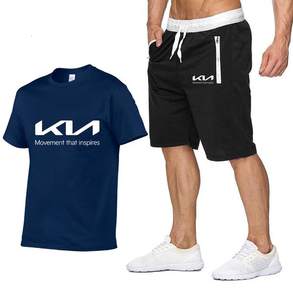 men's tracksuits summer suit kia motors printed fashion casual sportswear mans short sleeve cotton tshirt shorts 2piece set 230306, Gray
men's tracksuits summer suit kia motors printed fashion casual sportswear mans short sleeve cotton tshirt shorts 2piece set 230306, Gray