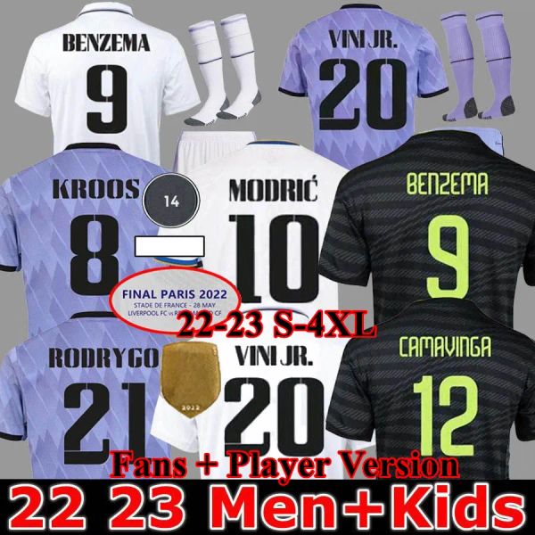 22 23 fans player version soccer jerseys 3rd benzema real madrids 2022 2023 finals champions 14 kit rodrgo camiseta vini jr camavinga tchoua, Black;yellow
22 23 fans player version soccer jerseys 3rd benzema real madrids 2022 2023 finals champions 14 kit rodrgo camiseta vini jr camavinga tchoua, Black;yellow