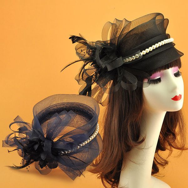 stingy brim hats handmade wedding tulle fascinator hat mesh accessories bride headwear women gauze headdress ladies cocktail party dinner ha, Blue;gray
stingy brim hats handmade wedding tulle fascinator hat mesh accessories bride headwear women gauze headdress ladies cocktail party dinner ha, Blue;gray