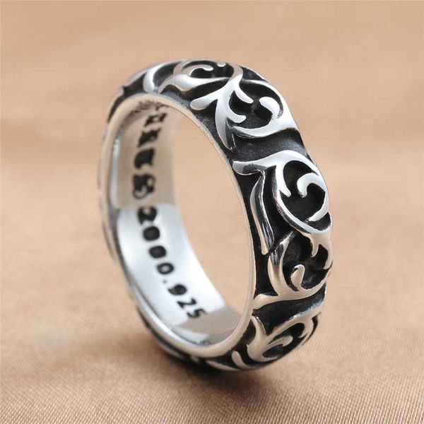 cluster rings 2022 new 361l titanium steel flower rattan ring retro trendy male personality punk stainless steel plant tree rattan ring l230, Golden;silver
cluster rings 2022 new 361l titanium steel flower rattan ring retro trendy male personality punk stainless steel plant tree rattan ring l230, Golden;silver