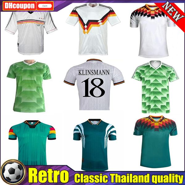 1980 1996 1998 retro soccer jerseys thai quality klose muller podolski klinsmann matthaus home away vintage shirt, Black;yellow
1980 1996 1998 retro soccer jerseys thai quality klose muller podolski klinsmann matthaus home away vintage shirt, Black;yellow