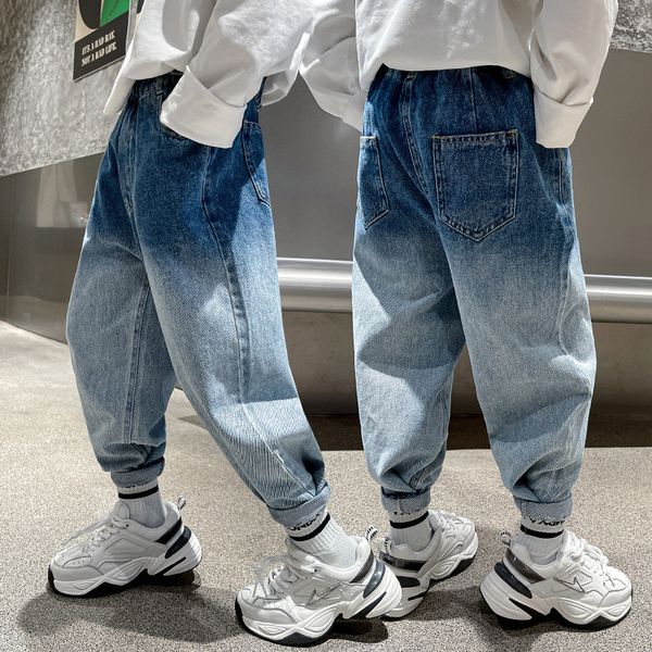 jeans boys casual jeans spring autumn dip dye denim pants fashion children loose trousers big boys clothes 6 8 10 12 14 years 230306, Blue
jeans boys casual jeans spring autumn dip dye denim pants fashion children loose trousers big boys clothes 6 8 10 12 14 years 230306, Blue