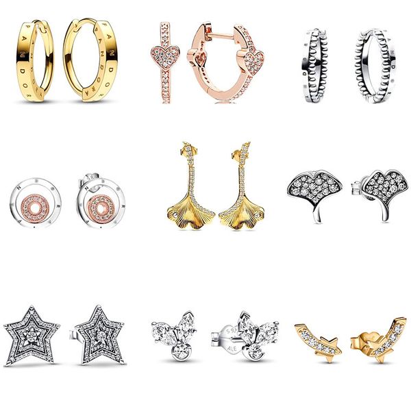 925 silver fit pandora earrings crystal fashion women jewelry gift ear studs heart shaped earrings temperament ginkgo tree
925 silver fit pandora earrings crystal fashion women jewelry gift ear studs heart shaped earrings temperament ginkgo tree