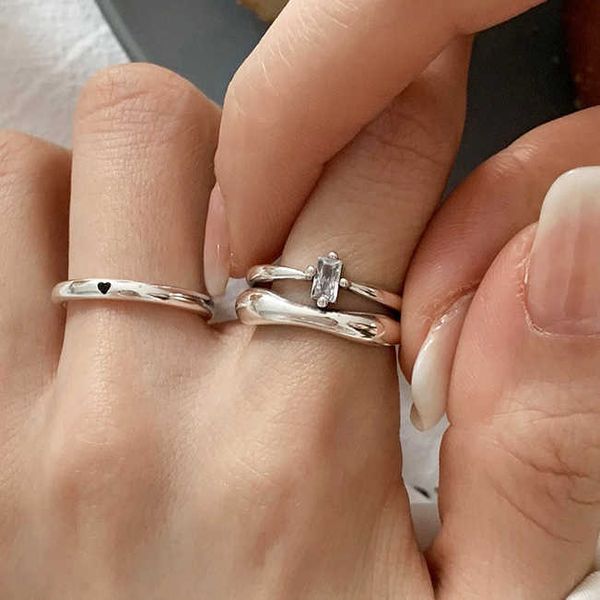 cluster rings double layer zircon beads love heart small round opening finger rings for women korean fashion new charms jewelry gift l230306, Golden;silver
cluster rings double layer zircon beads love heart small round opening finger rings for women korean fashion new charms jewelry gift l230306, Golden;silver