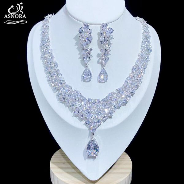 wedding jewelry sets asnora conjuntos de joyera nupcial lujo zirconia cbica brillante collar boda pendientes accesorios para novias x0826 23, Slivery;golden
wedding jewelry sets asnora conjuntos de joyera nupcial lujo zirconia cbica brillante collar boda pendientes accesorios para novias x0826 23, Slivery;golden