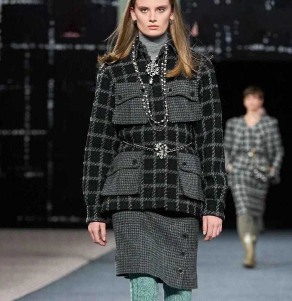 women's jackets designer new brand jacket fashion grade houndstooth tweed coat overcoat leisure spring coats cardigan women down 7i4n, Black;brown
women's jackets designer new brand jacket fashion grade houndstooth tweed coat overcoat leisure spring coats cardigan women down 7i4n, Black;brown