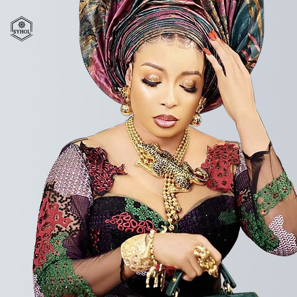 wedding jewelry sets fashion woman set big leopard necklace plating real gold pendant animal shape bracelet earrings african american syhol, Slivery;golden
wedding jewelry sets fashion woman set big leopard necklace plating real gold pendant animal shape bracelet earrings african american syhol, Slivery;golden