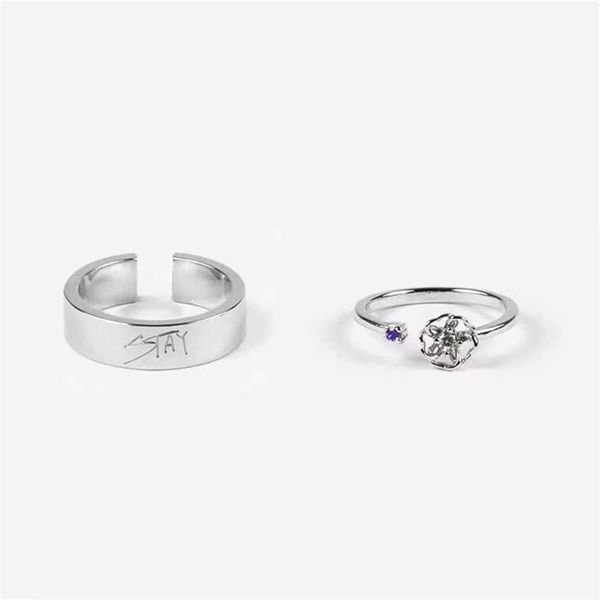 cluster rings kpop stray kids concert letter ring fashion adjustable ring felix bang chan hyunjin decorative accessories birthday gift l2303, Golden;silver
cluster rings kpop stray kids concert letter ring fashion adjustable ring felix bang chan hyunjin decorative accessories birthday gift l2303, Golden;silver