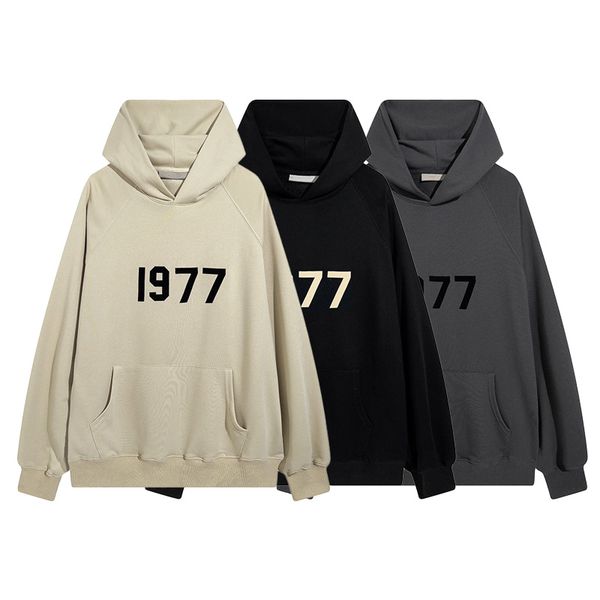 the hoodie men's hoodie women's hoodie fashion couple's hoodie solid color cotton hoodie fashion designer sportswear 1977 clo, Black
the hoodie men's hoodie women's hoodie fashion couple's hoodie solid color cotton hoodie fashion designer sportswear 1977 clo, Black
