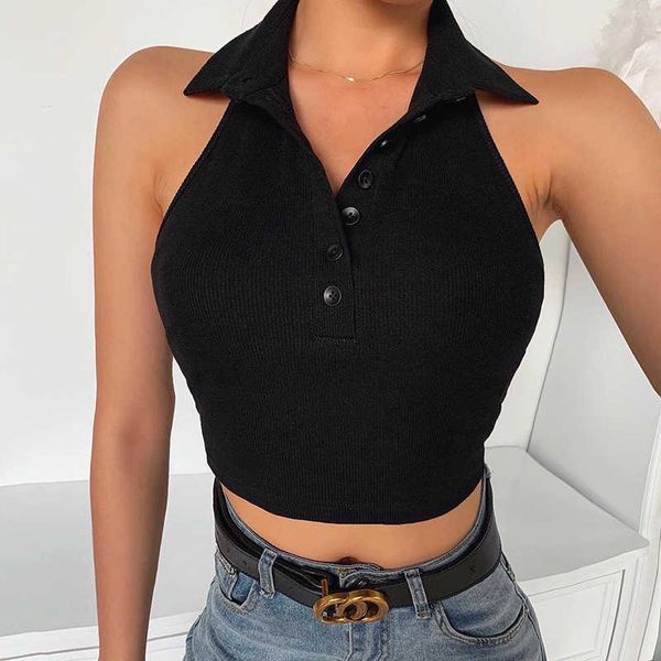 womens tanks vest backless women v-neck short single-button hanging neck camisole vest for womengpqw, White
womens tanks vest backless women v-neck short single-button hanging neck camisole vest for womengpqw, White