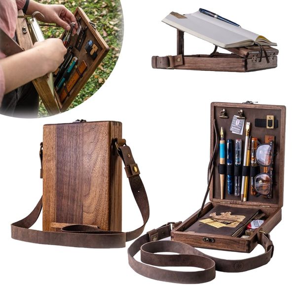 evening bags writers messenger wood box multifunction artist tool and brush storage box retro wooden handmade portable crossbody postman bag
evening bags writers messenger wood box multifunction artist tool and brush storage box retro wooden handmade portable crossbody postman bag