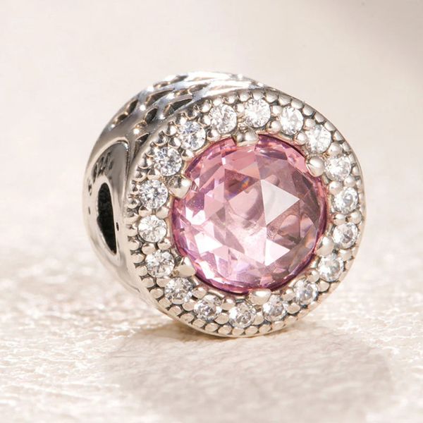 925 sterling silver essence appreciation & pink cz bead only fits european jewelry pandora essence style charm bracelets, Black
925 sterling silver essence appreciation & pink cz bead only fits european jewelry pandora essence style charm bracelets, Black
