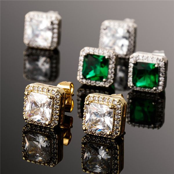 3 colors for options gold plated iced out cz square stud earrings cubic zircon bling earrings for men women hip hop fashion jewelry earring, Golden;silver
3 colors for options gold plated iced out cz square stud earrings cubic zircon bling earrings for men women hip hop fashion jewelry earring, Golden;silver