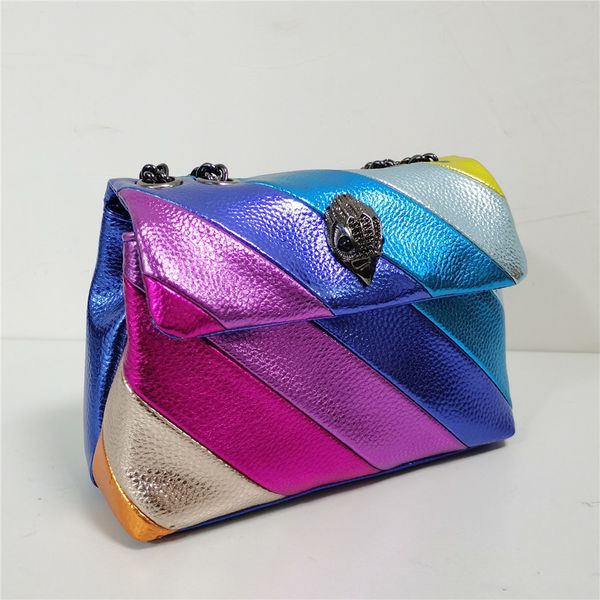 shopping bags arrival mini rainbow women handbag portable convenient jointing colorful cross body patchwork shoulder metal 230306
shopping bags arrival mini rainbow women handbag portable convenient jointing colorful cross body patchwork shoulder metal 230306