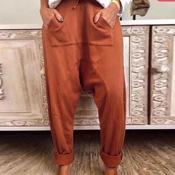 women's pants capris women casual pants elastic high waist solid drop crotch harem pants plus size fashion long trousers loose bottoms, Black;white
women's pants capris women casual pants elastic high waist solid drop crotch harem pants plus size fashion long trousers loose bottoms, Black;white