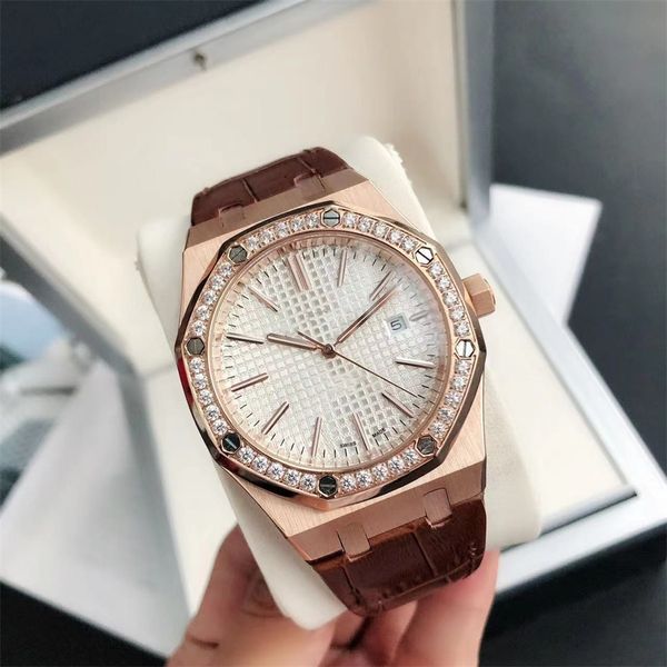luxury aaa diamond watch ring automatic watch size 41mm/12mm automatic mechanical movement men's watch, Slivery;golden
luxury aaa diamond watch ring automatic watch size 41mm/12mm automatic mechanical movement men's watch, Slivery;golden