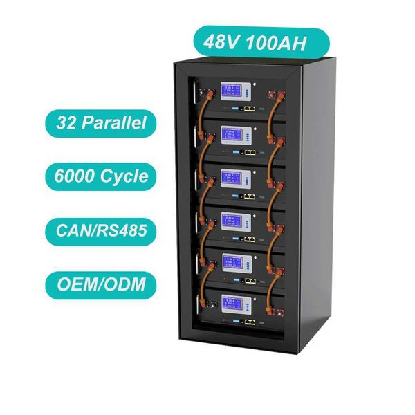 pc monitor 32 parallel 6000 cycle akku home solar lifepo4 battery 5kw 10kw 48v 100ah 200ah energy storage battery with can/rs485
pc monitor 32 parallel 6000 cycle akku home solar lifepo4 battery 5kw 10kw 48v 100ah 200ah energy storage battery with can/rs485