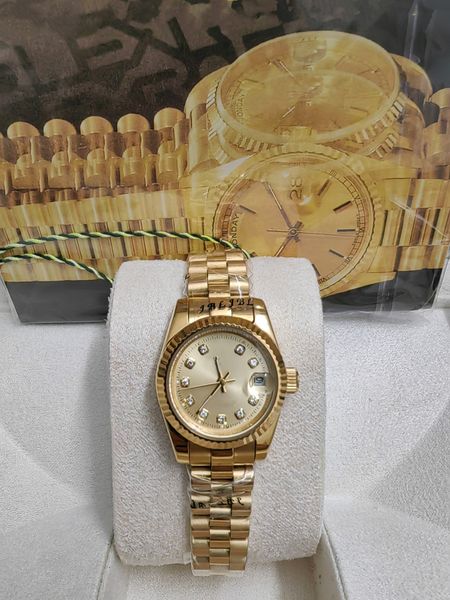 with original box golden seller women watch lady size 26mm date girl sapphire glass wristwatch 2813 movement automatic mechanical movement w, Slivery;brown
with original box golden seller women watch lady size 26mm date girl sapphire glass wristwatch 2813 movement automatic mechanical movement w, Slivery;brown