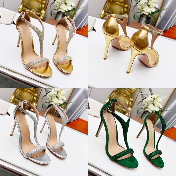 2023 designer luxury colorful rhinestone sandals womens leather silver gold green elegance shoes spring summer ladys hollowed out stiletto h, Black
2023 designer luxury colorful rhinestone sandals womens leather silver gold green elegance shoes spring summer ladys hollowed out stiletto h, Black