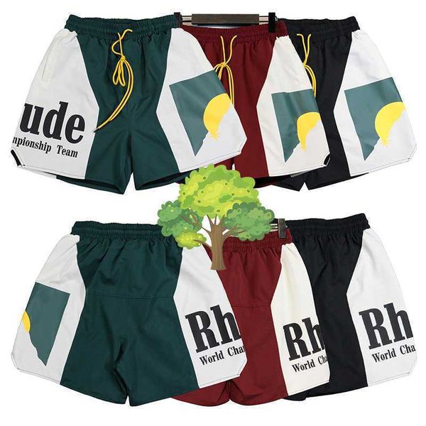 rhude panel short sunset letters print colorblock sports shorts high street men women yellow drawstring jogger fzr6 hdrv, White;black
rhude panel short sunset letters print colorblock sports shorts high street men women yellow drawstring jogger fzr6 hdrv, White;black