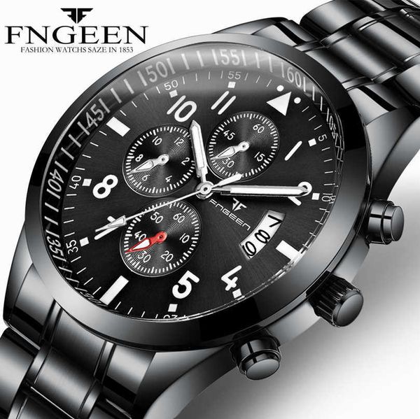 fenzun multifunctional watch men's waterproof sports quartz men's watch, Slivery;black
fenzun multifunctional watch men's waterproof sports quartz men's watch, Slivery;black