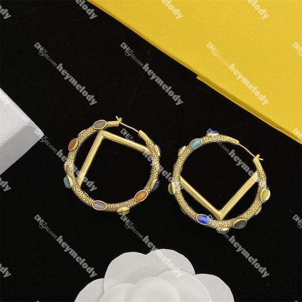 vintage diamond studs earrings letter designer hoop earrings f gold circle eardrops jewelry with box, Golden;silver
vintage diamond studs earrings letter designer hoop earrings f gold circle eardrops jewelry with box, Golden;silver